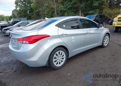 2013 Hyundai Elantra Gls from USA, damaged, VIN 5NPDH4AE6DH202488